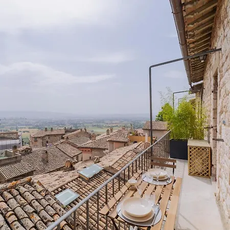 Casa Eleonora, Balcone Con Vista E Colazione Apartment Assisi Exterior photo